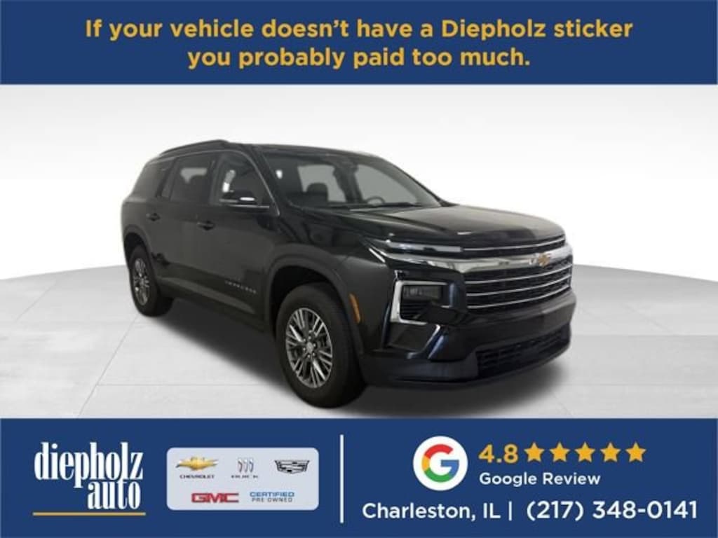 Certified 2025 Chevrolet Traverse LT SUV