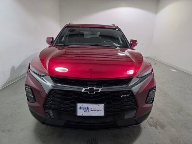 Certified 2022 Chevrolet Blazer RS with VIN 3GNKBKRS5NS126333 for sale in Charleston, IL