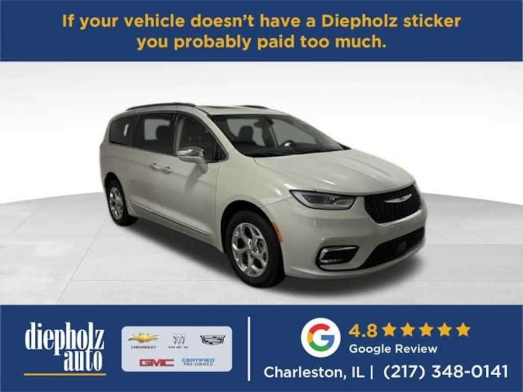 Used 2021 Chrysler Pacifica Limited Van Passenger Van