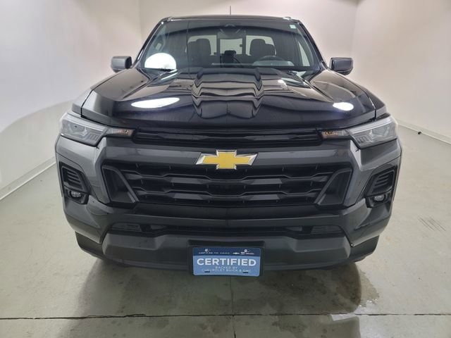 Certified 2024 Chevrolet Colorado LT with VIN 1GCPTCEKXR1105329 for sale in Charleston, IL