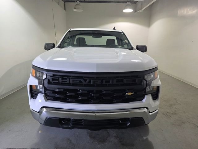 Certified 2024 Chevrolet Silverado 1500 Work Truck with VIN 3GCNAAEDXRG369686 for sale in Charleston, IL