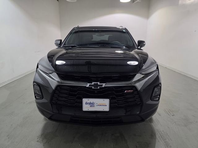 Certified 2022 Chevrolet Blazer RS with VIN 3GNKBKRS5NS132715 for sale in Charleston, IL