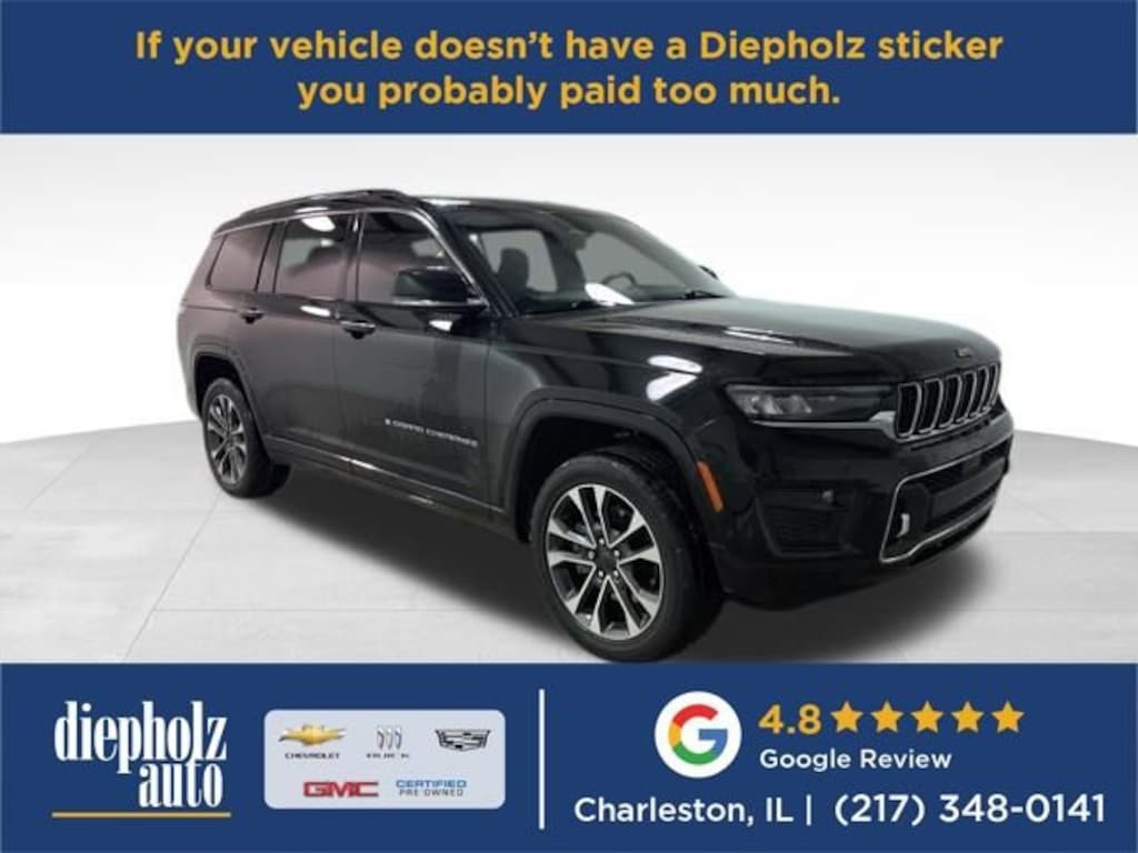 Used 2021 Jeep Grand Cherokee L Overland SUV
