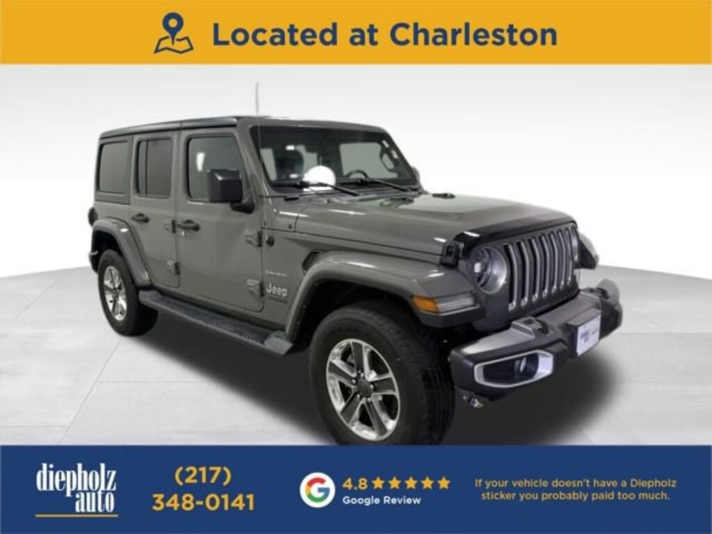 Used 2021 Jeep Wrangler Unlimited Sahara SUV