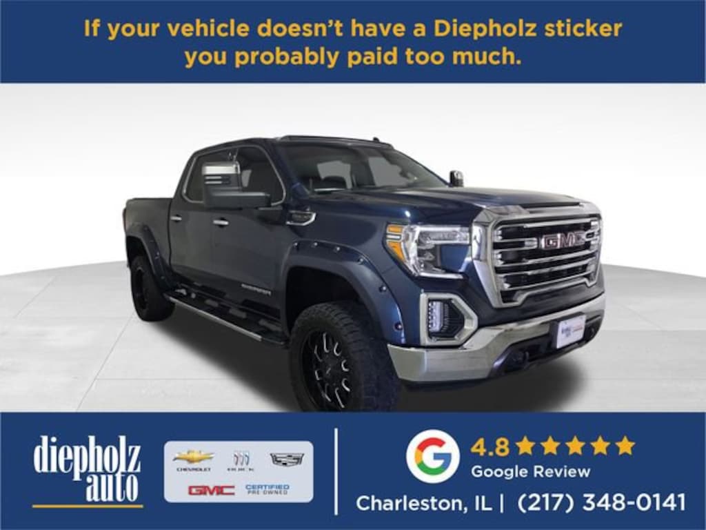 Used 2019 GMC Sierra 1500 SLT Truck Crew Cab