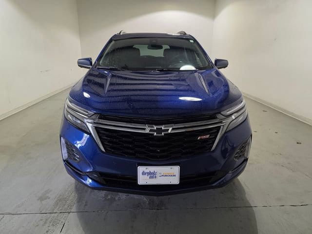 Certified 2022 Chevrolet Equinox RS with VIN 3GNAXMEV9NS185202 for sale in Charleston, IL