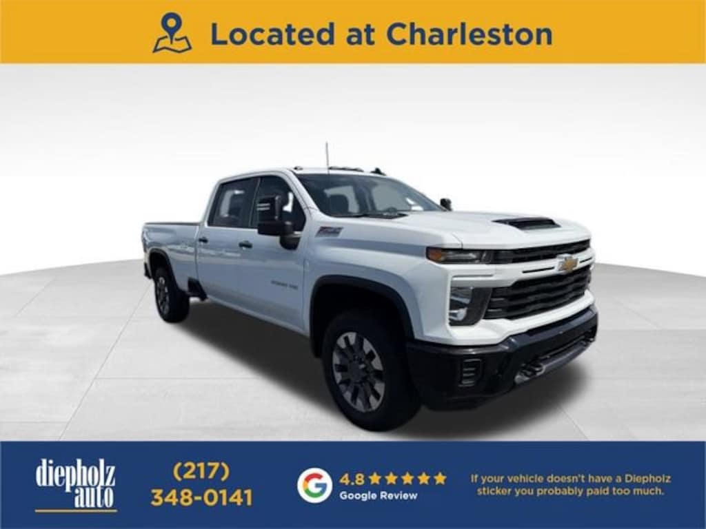 Used 2024 Chevrolet Silverado 2500 HD Custom Truck Crew Cab