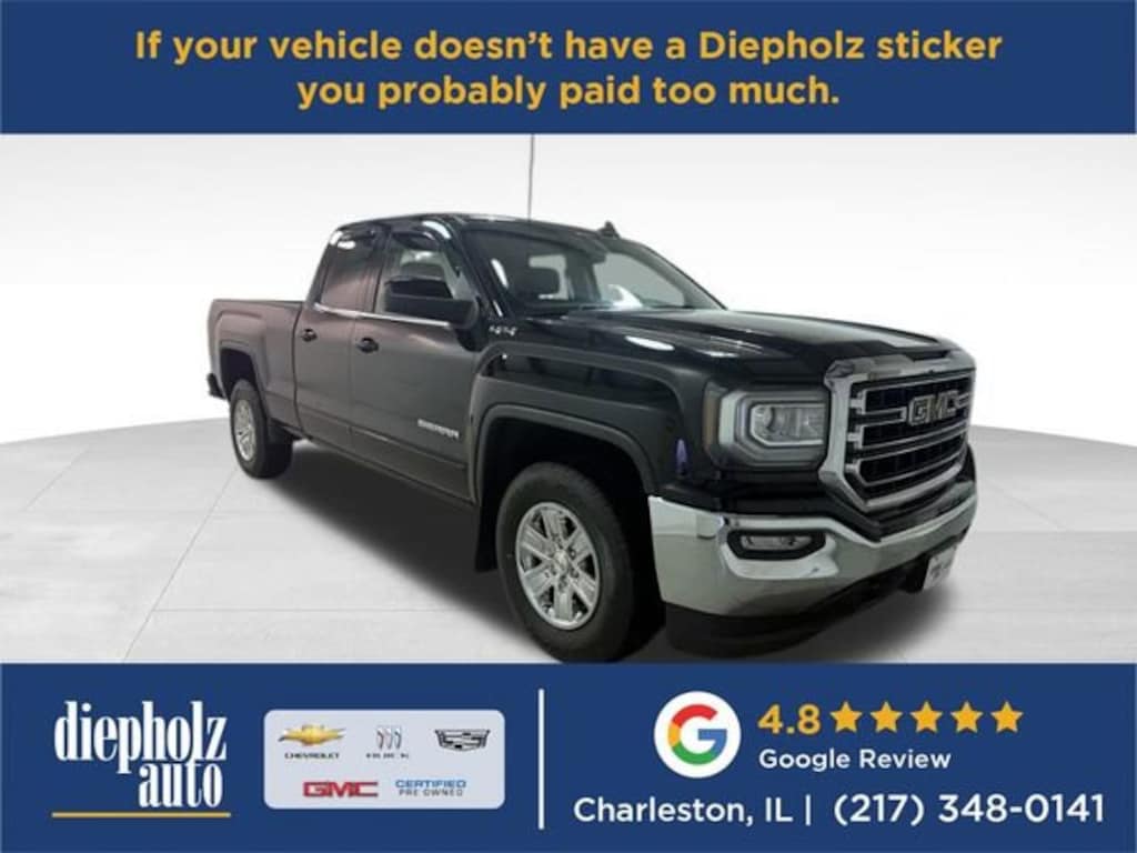 Used 2018 GMC Sierra 1500 SLE Truck Double Cab