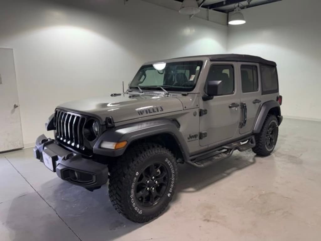 Used 2023 Jeep Wrangler 4-Door Willys 4x4 SUV