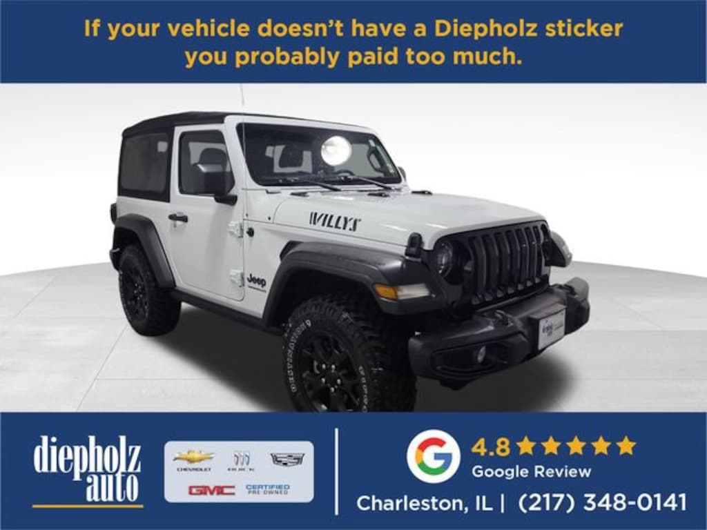 Used 2022 Jeep Wrangler Willys SUV