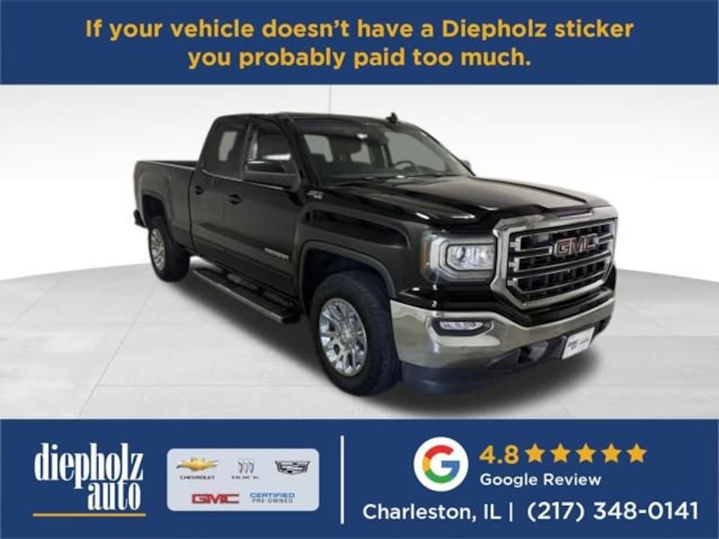 Used 2017 GMC Sierra 1500 SLE Truck Double Cab