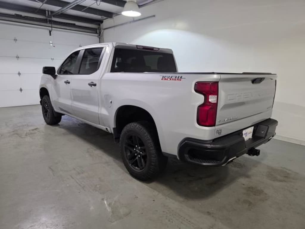 Certified 2021 Chevrolet Silverado 1500 Custom Trail Boss Truck Crew Cab