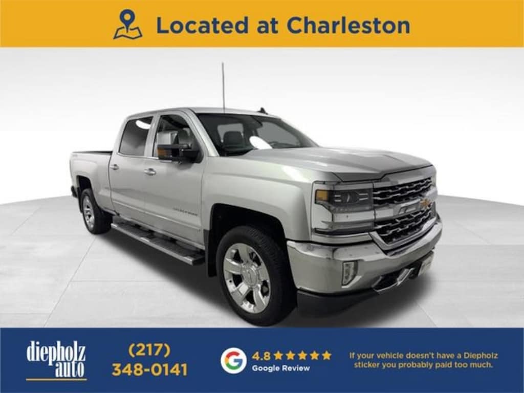Used 2017 Chevrolet Silverado 1500 LTZ Truck Crew Cab
