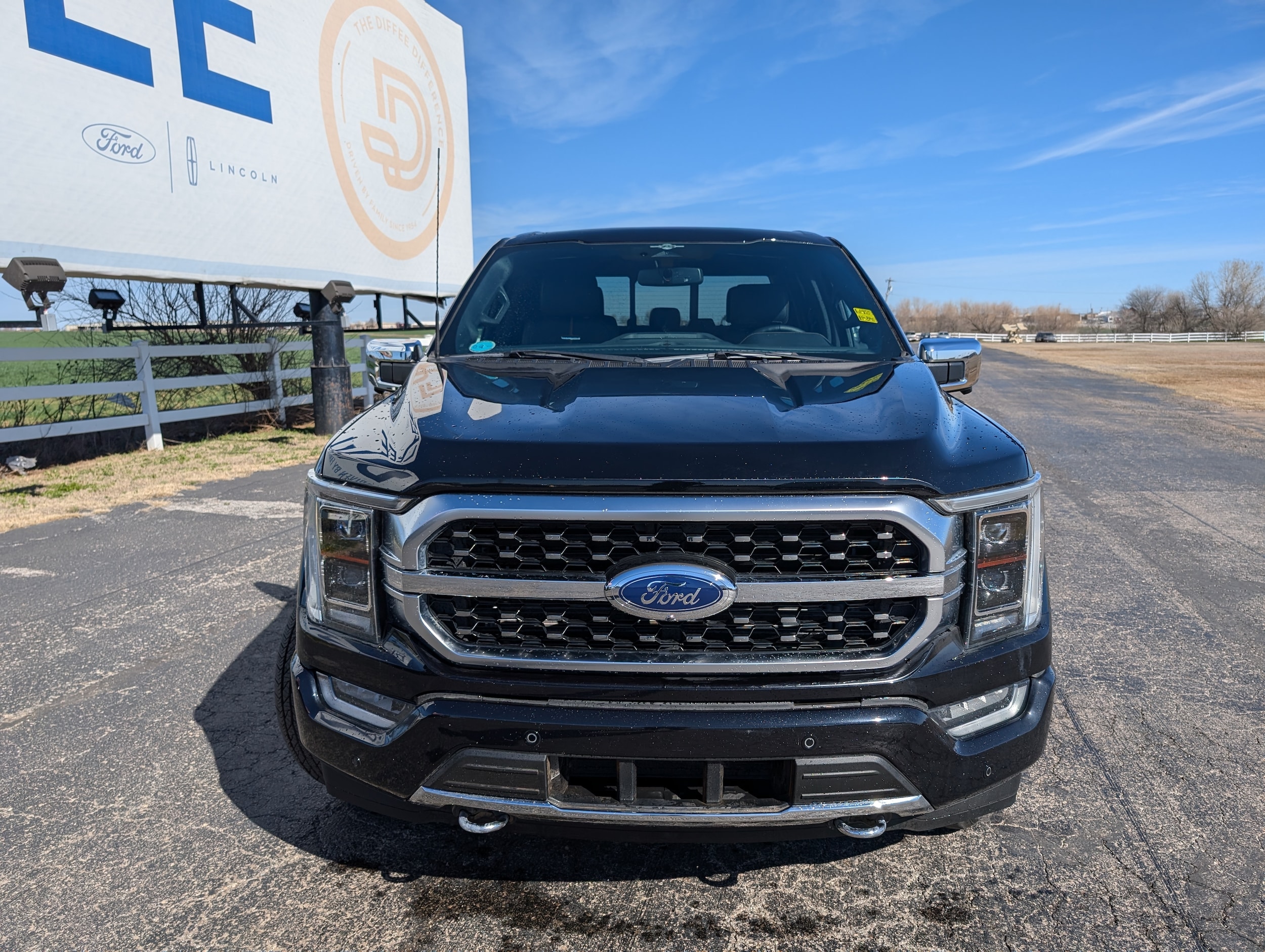 Used 2023 Ford F-150 Platinum with VIN 1FTFW1ED6PFA28502 for sale in El Reno, OK