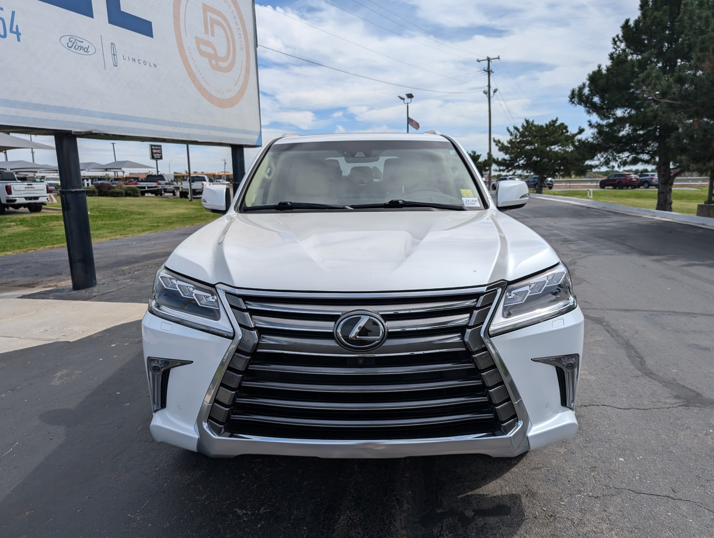 Used 2020 Lexus LX 570 with VIN JTJDY7AX1L4315995 for sale in El Reno, OK