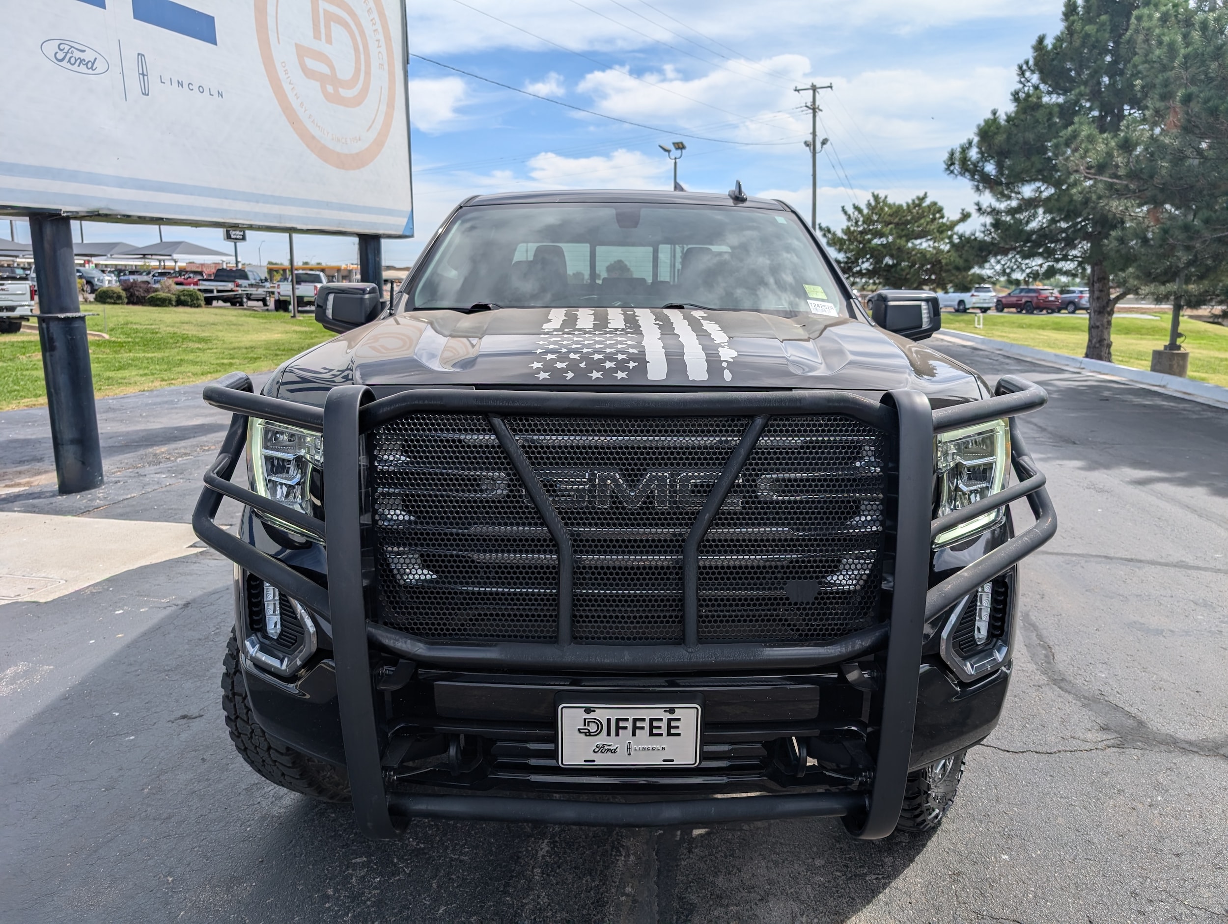 Used 2021 GMC Sierra 1500 AT4 with VIN 1GTP9EED8MZ270947 for sale in El Reno, OK