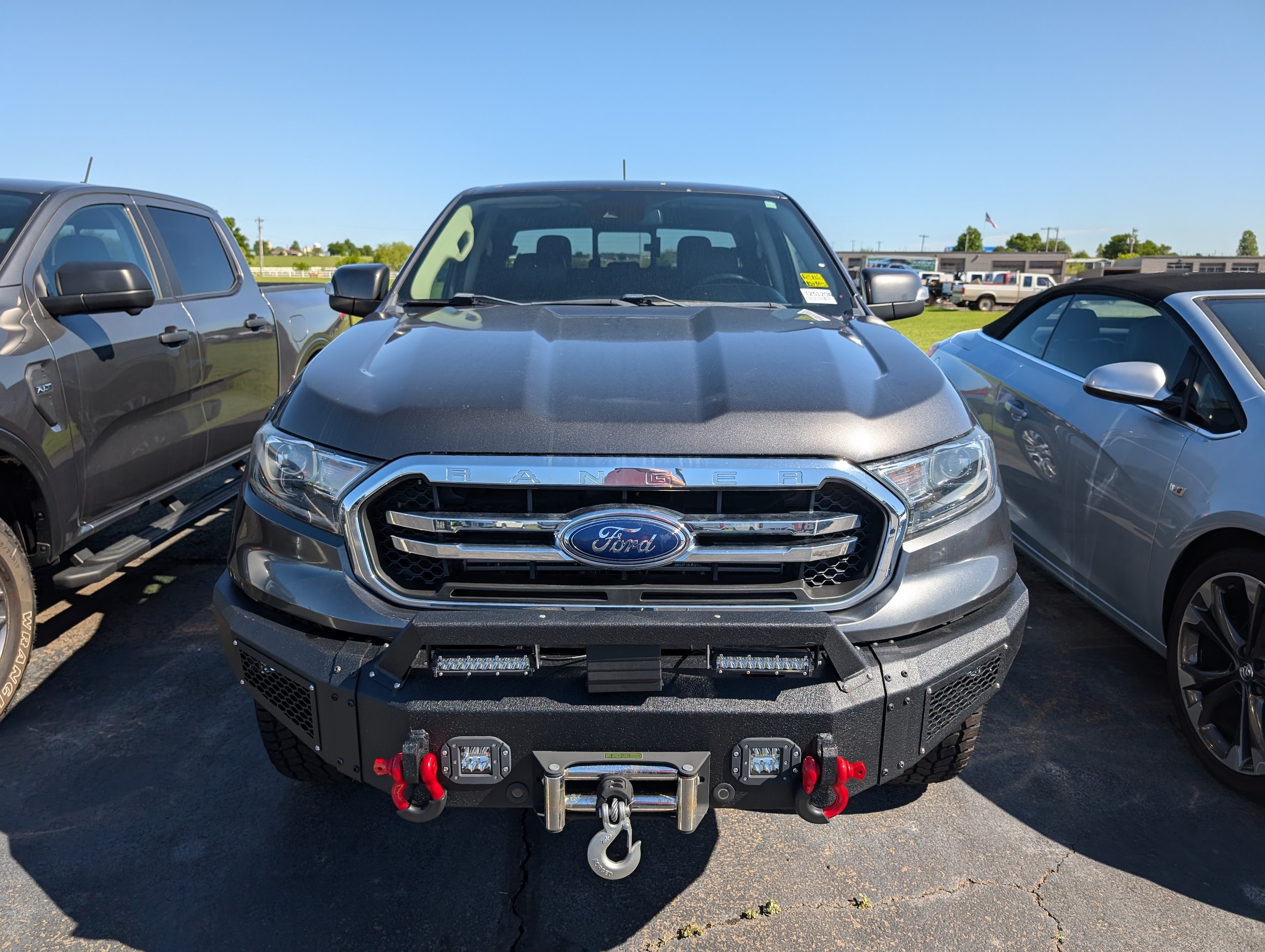 Used 2019 Ford Ranger Lariat with VIN 1FTER4FH8KLA93061 for sale in El Reno, OK