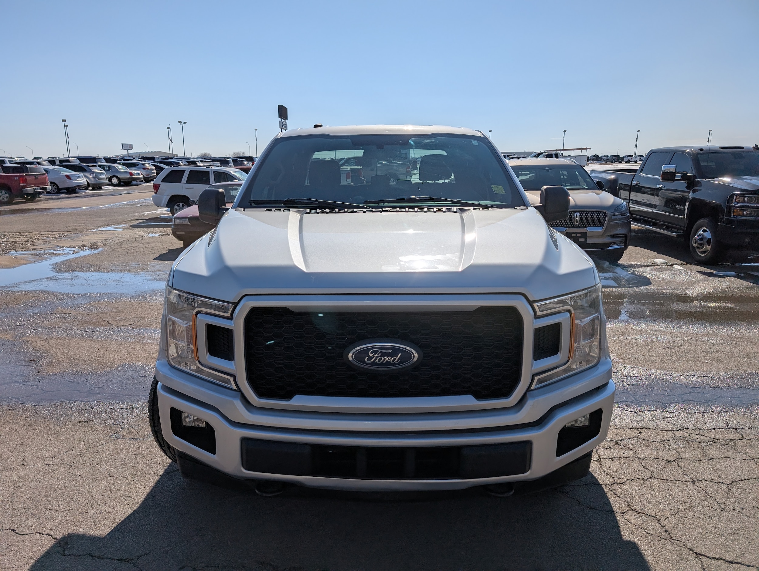 Used 2018 Ford F-150 XL with VIN 1FTEX1EP2JKE70436 for sale in El Reno, OK
