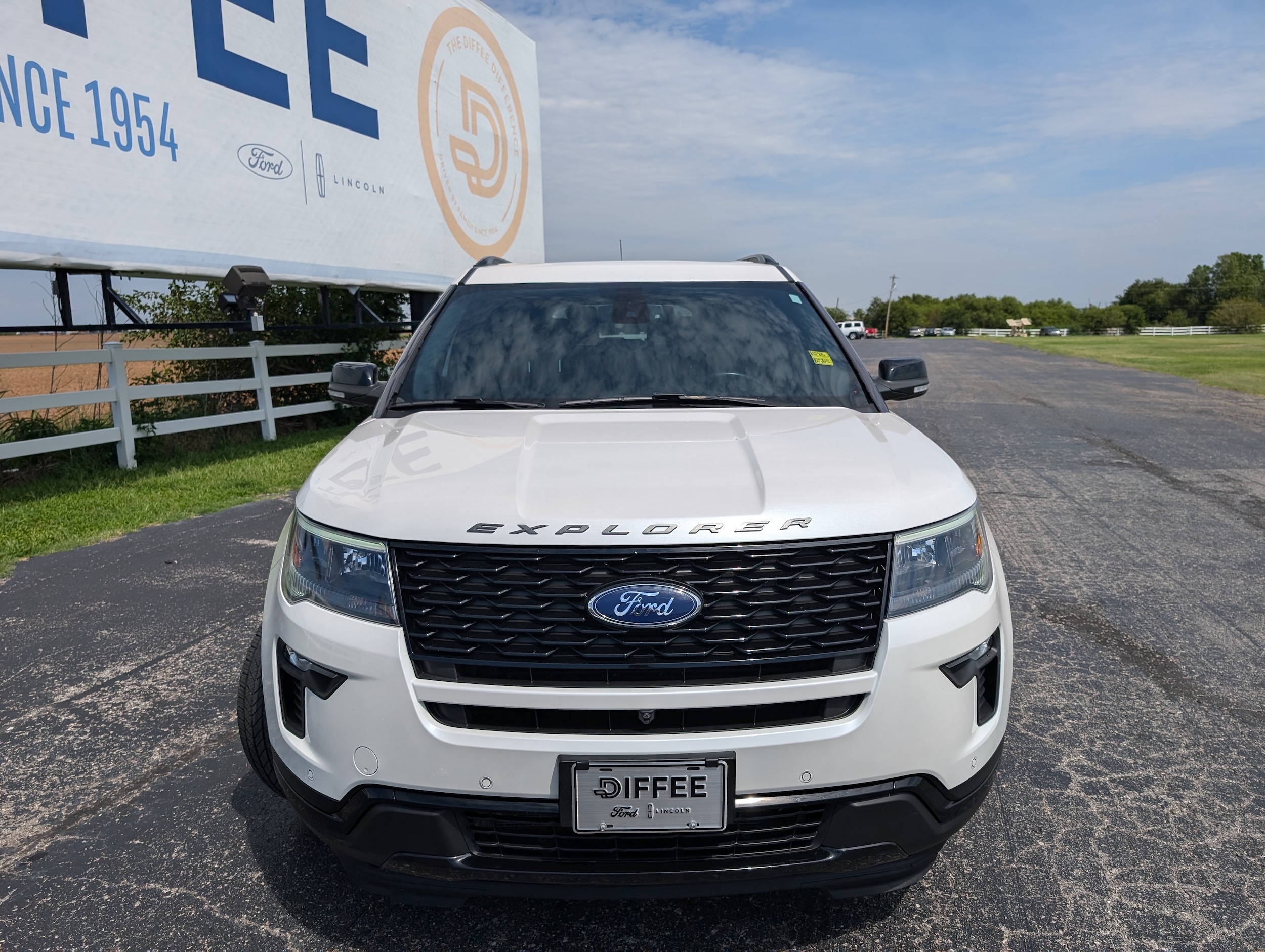 Used 2019 Ford Explorer Sport with VIN 1FM5K8GT7KGA68607 for sale in El Reno, OK