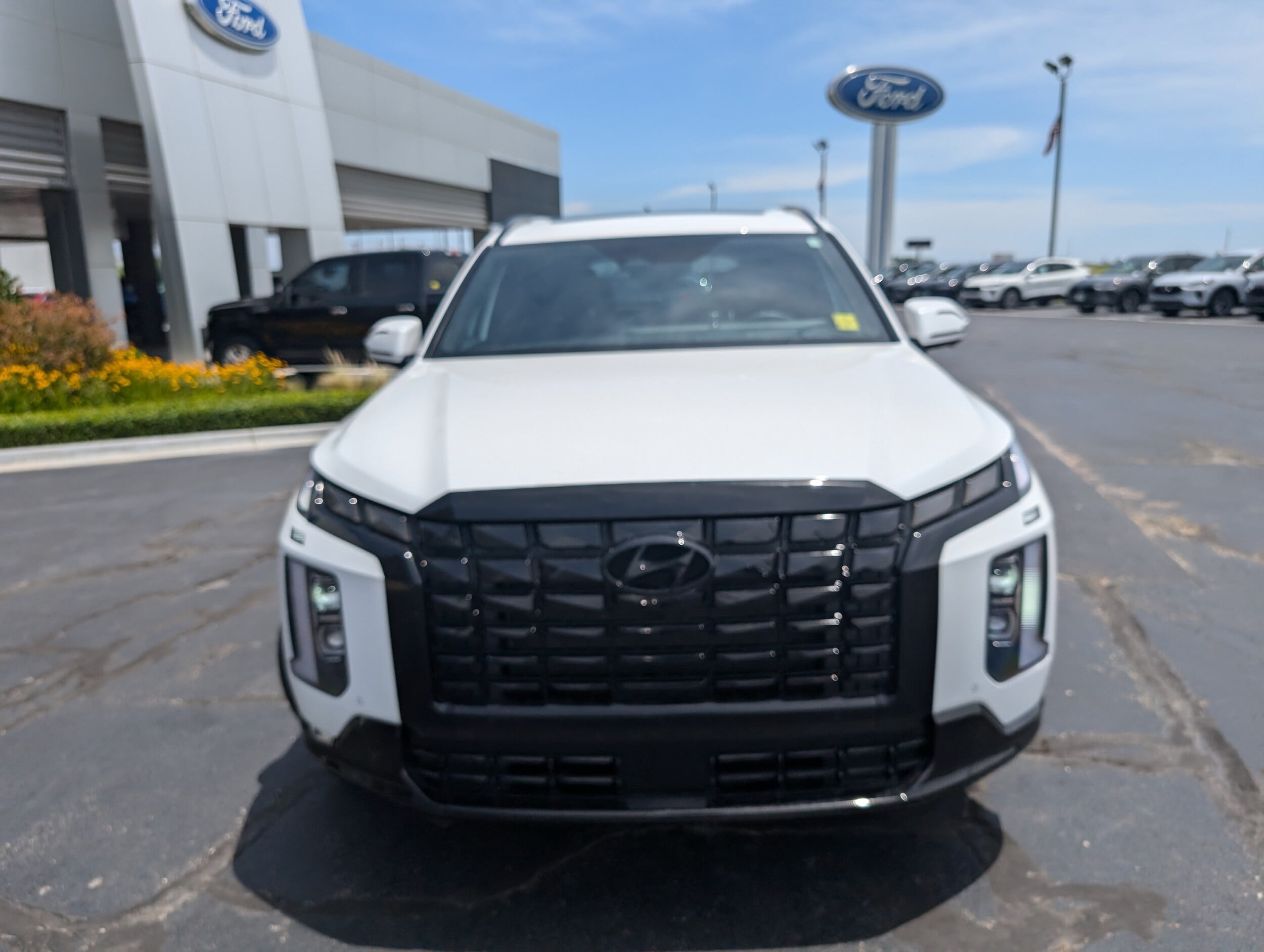 Used 2024 Hyundai Palisade Calligraphy Night Edition with VIN KM8R7DGE5RU775682 for sale in El Reno, OK