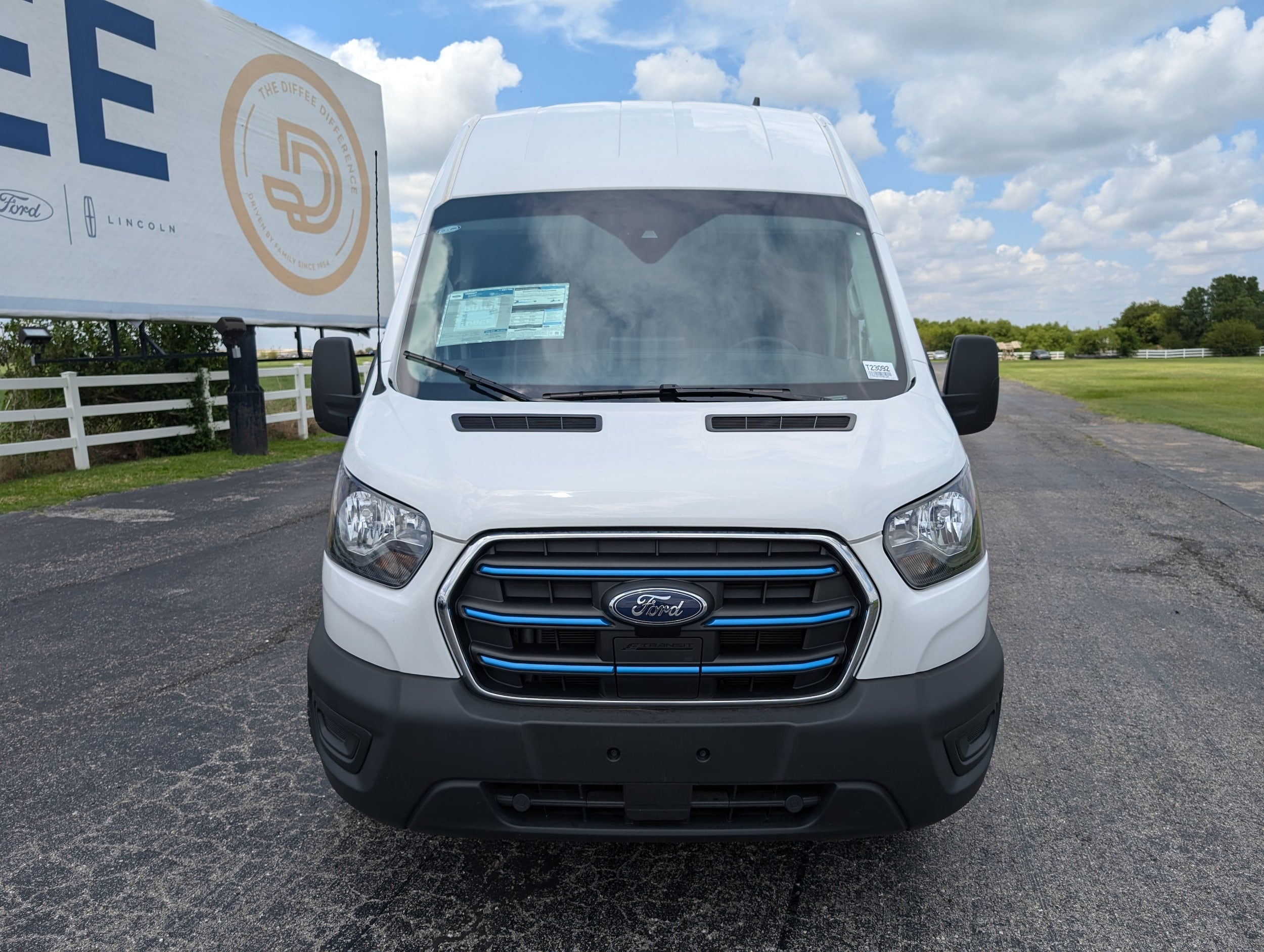 Used 2023 Ford Transit Van Base with VIN 1FTBW1XK1PKA91198 for sale in El Reno, OK