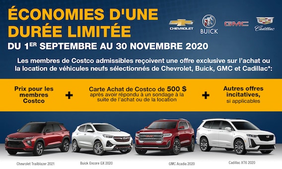 Programme De Vehicules De Costco Dilawri Chevrolet Buick Gmc