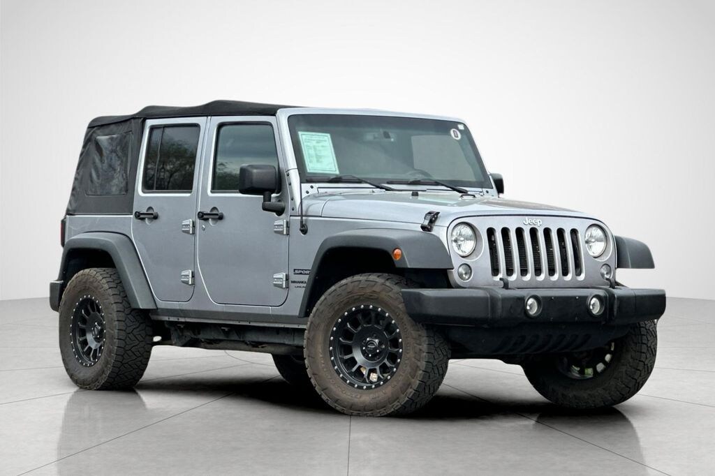 Used 2018 Jeep Wrangler JK Unlimited Sport SUV