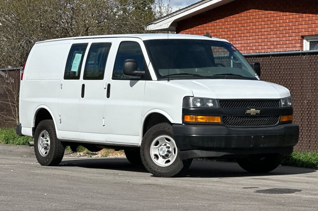 Used 2022 Chevrolet Express Cargo Work Van with VIN 1GCWGAFP0N1218411 for sale in Boise, ID