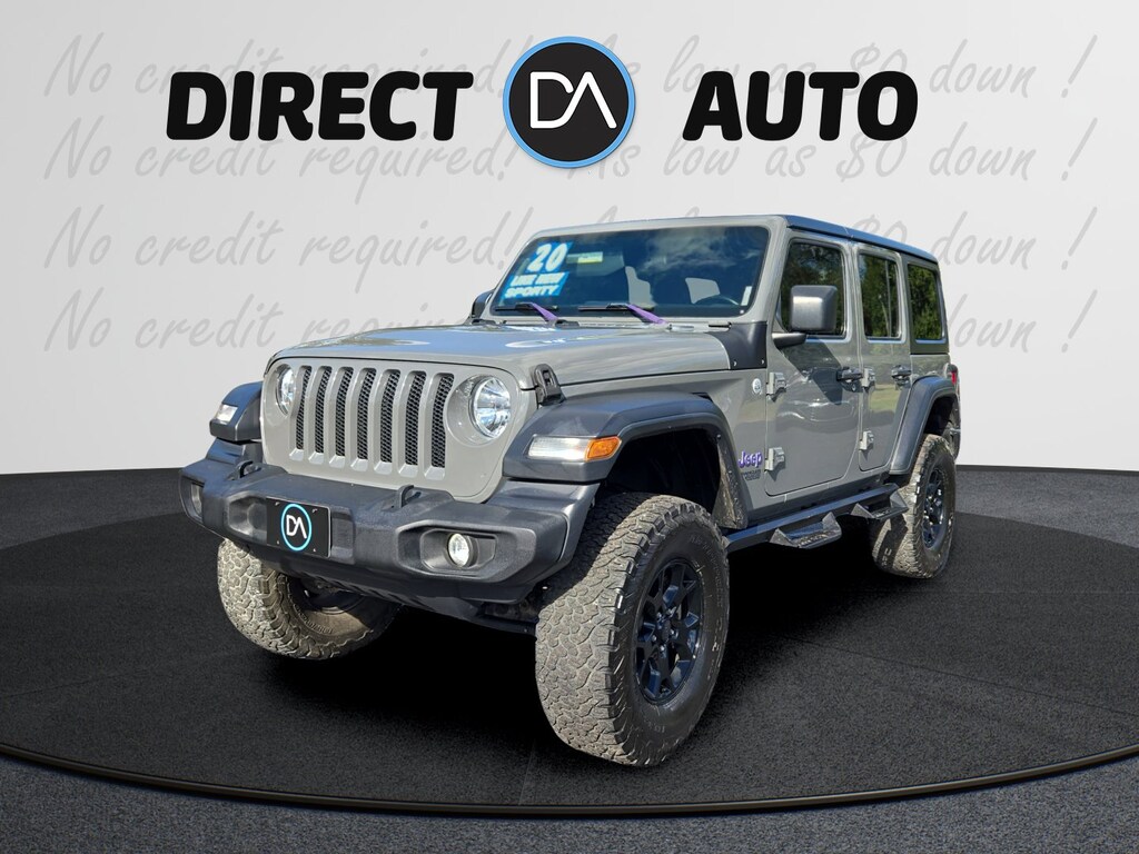 Used 2020 Jeep Wrangler Unlimited Sport SUV