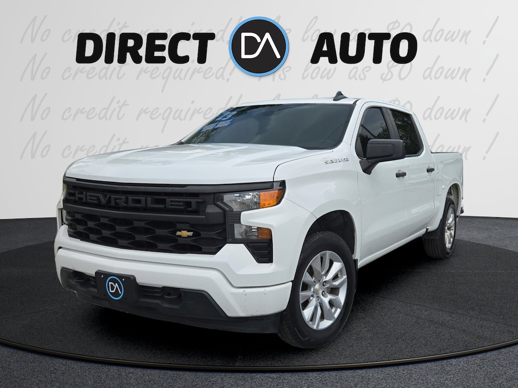 Used 2023 Chevrolet Silverado 1500 Custom Truck Crew Cab