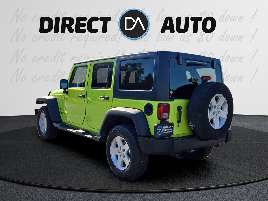 Used 2017 Jeep Wrangler JK Unlimited Sport 4x4 SUV