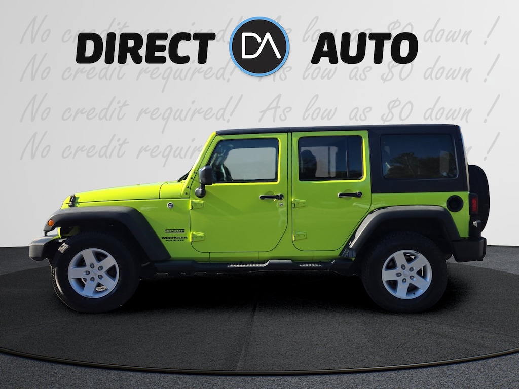 Used 2017 Jeep Wrangler JK Unlimited Sport 4x4 SUV