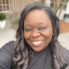 Staff member Kisha Harris from df78d837c8c8