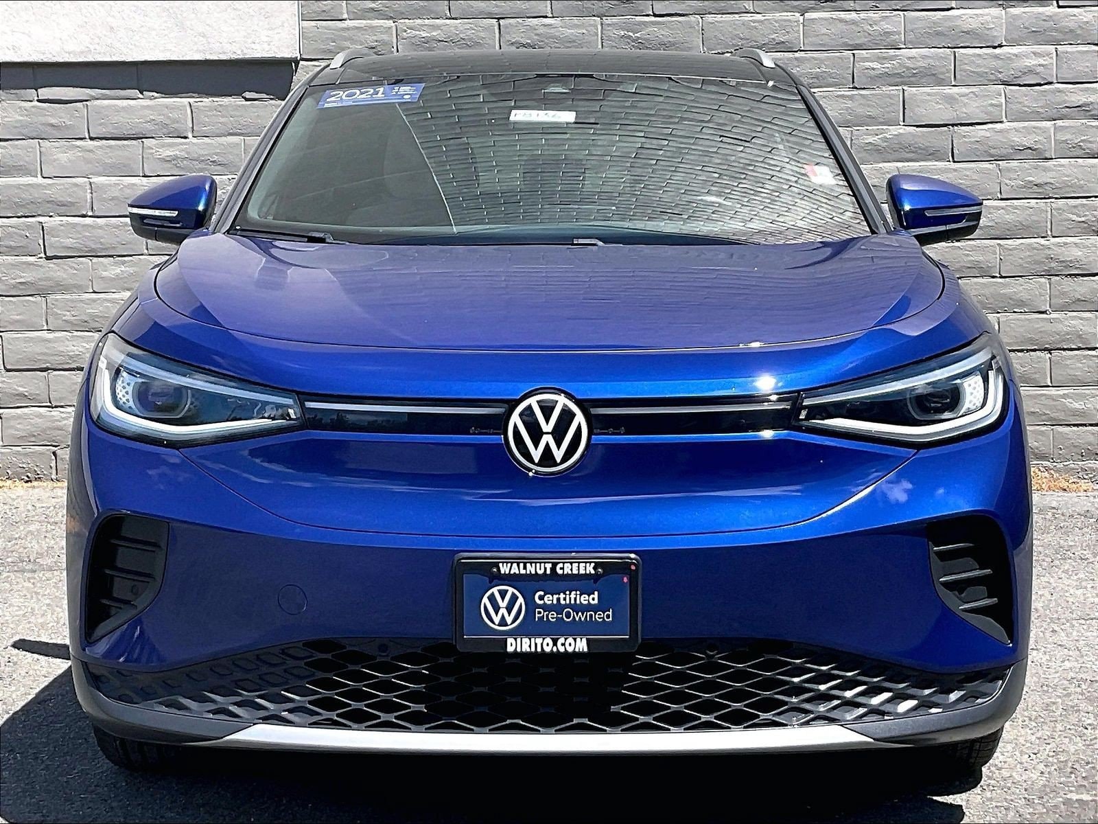 Certified 2021 Volkswagen ID.4 PRO S with VIN WVGKMPE22MP061147 for sale in Walnut Creek, CA