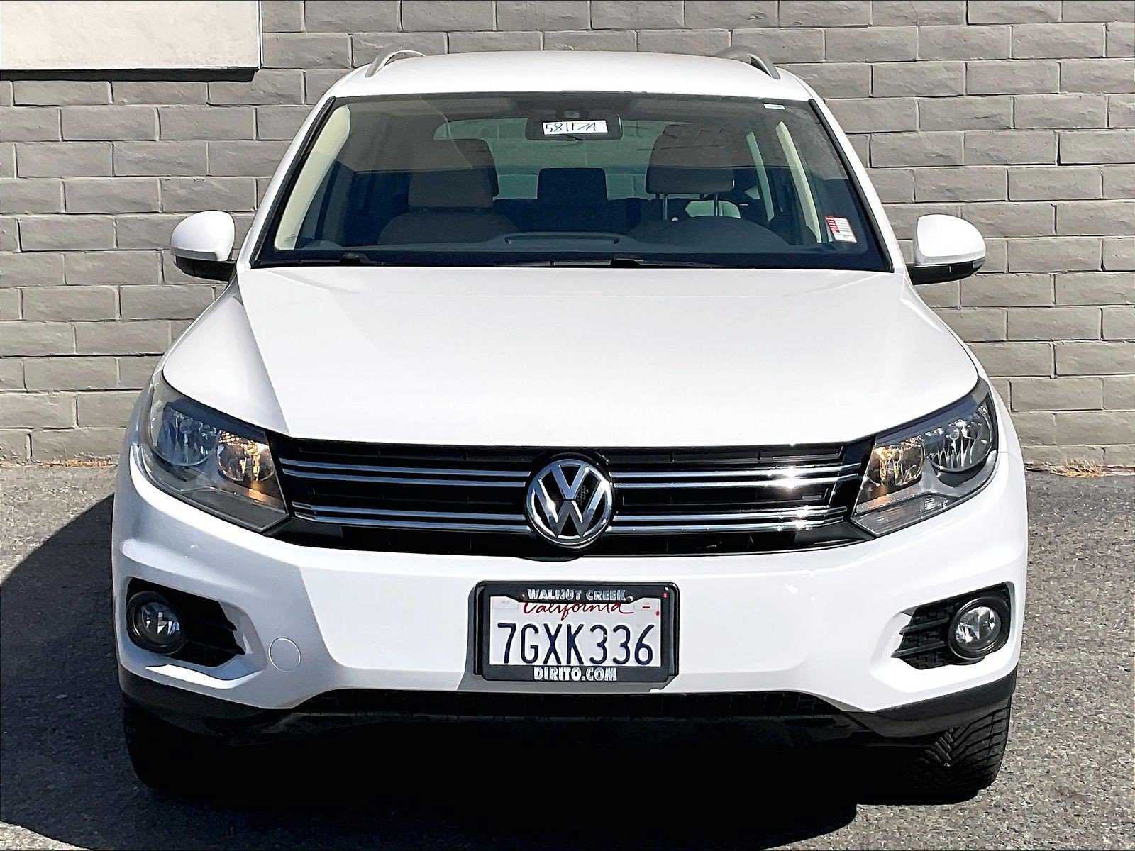 Used 2014 Volkswagen Tiguan SE with VIN WVGBV3AX7EW502432 for sale in Walnut Creek, CA