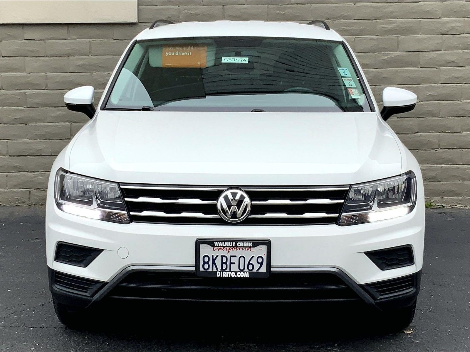 Used 2019 Volkswagen Tiguan S with VIN 3VV1B7AX5KM100521 for sale in Walnut Creek, CA