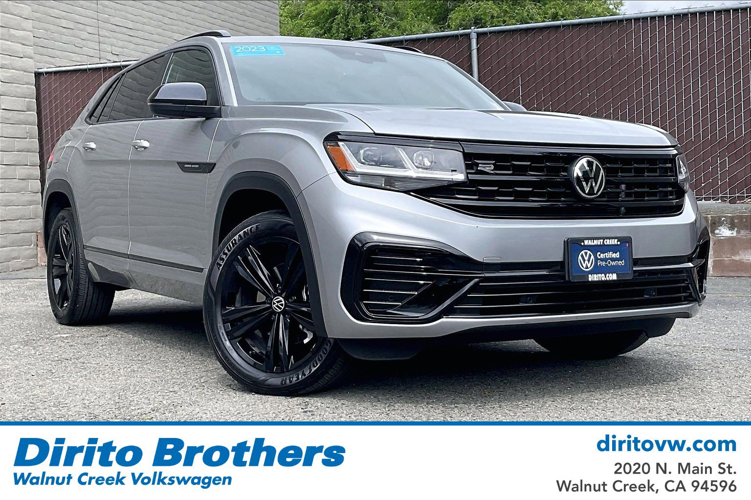 2023 Volkswagen Atlas Cross Sport SEL R-Line Black
