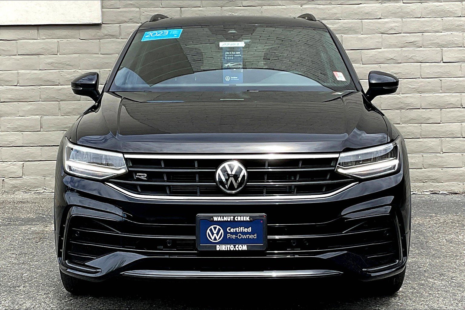 Certified 2023 Volkswagen Tiguan SE R-LINE BLACK with VIN 3VVCB7AX7PM094480 for sale in Walnut Creek, CA