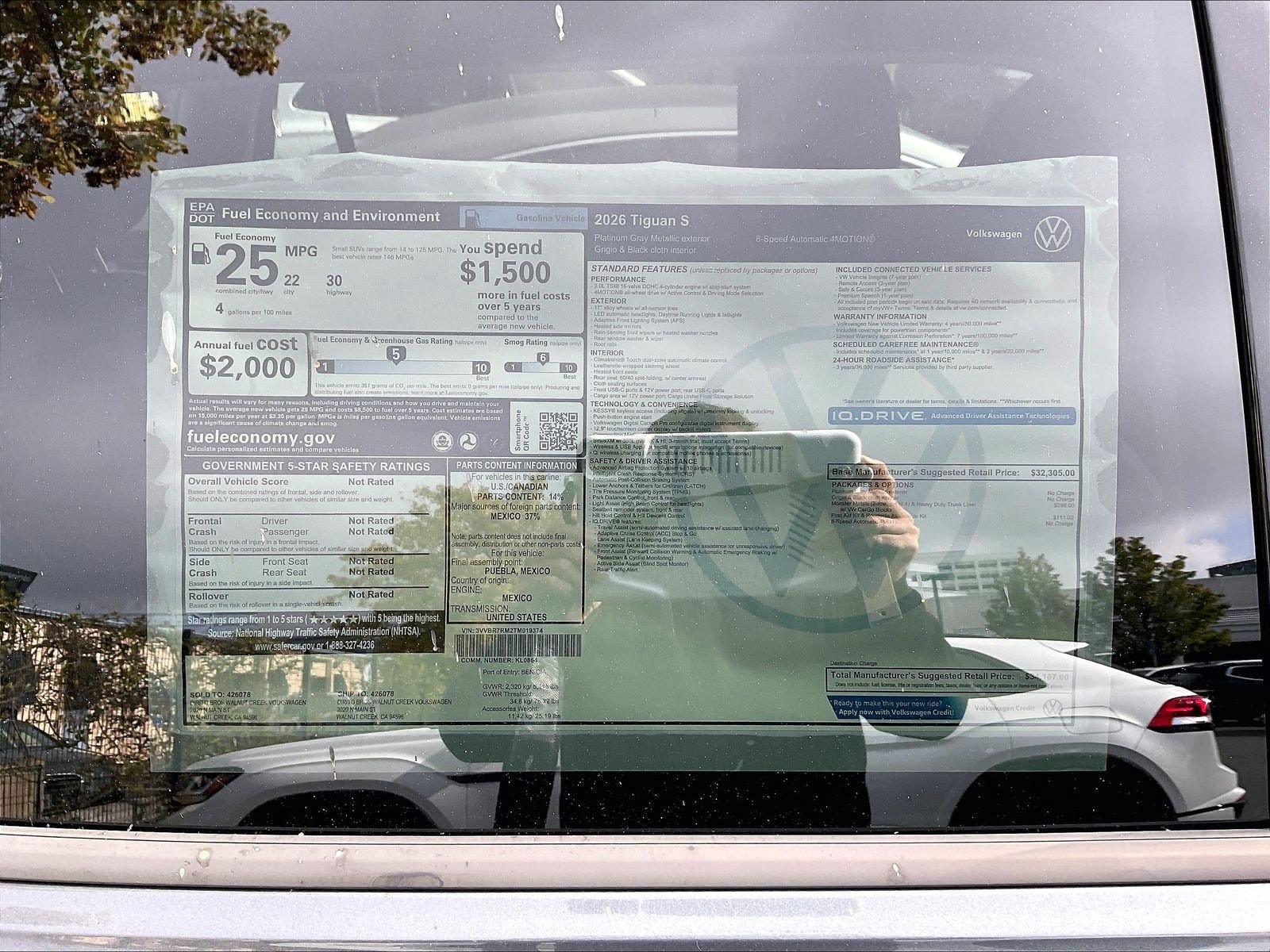 2026 Volkswagen Tiguan S - Photo 11