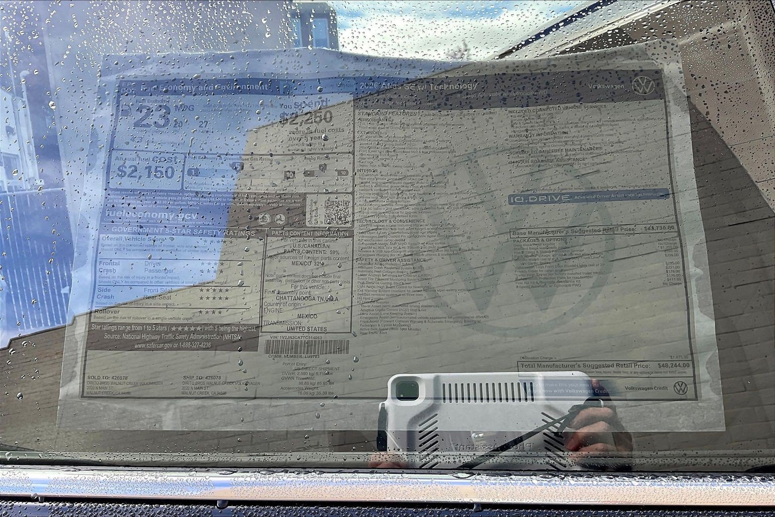 2026 Volkswagen Atlas SE w/Tech - Photo 12