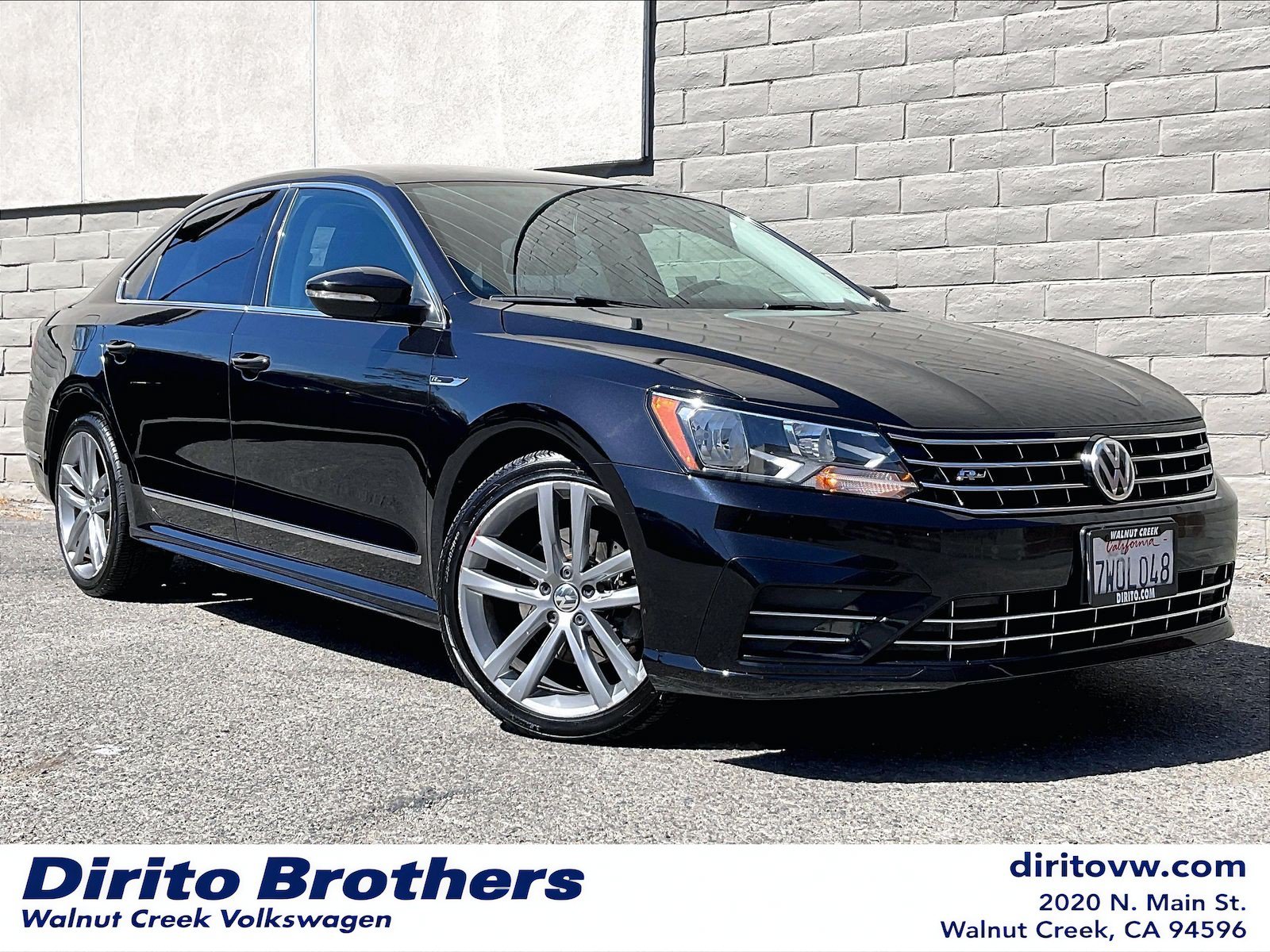 Used 2017 Volkswagen Passat R-Line with VIN 1VWDT7A3XHC029913 for sale in Walnut Creek, CA