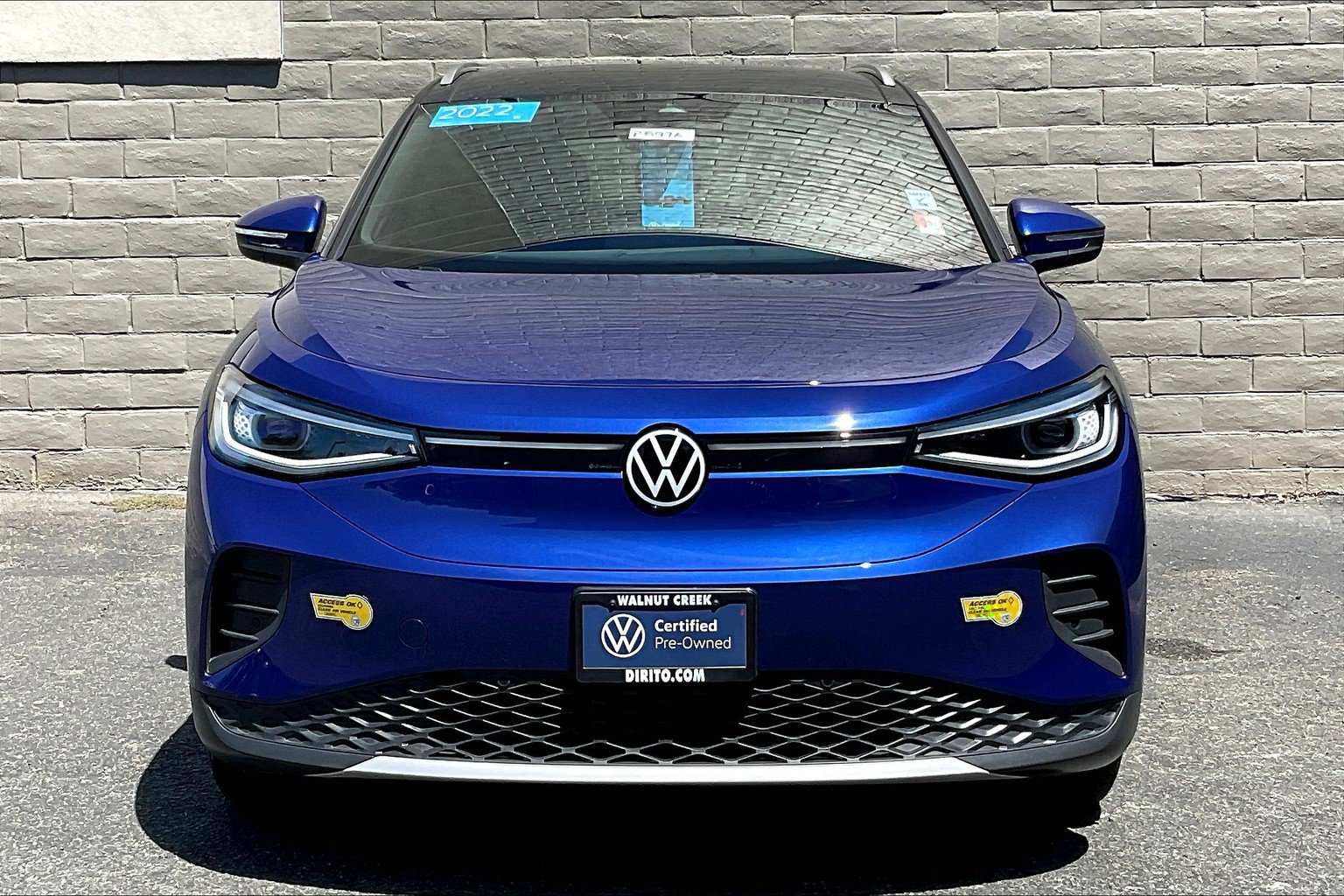Used 2022 Volkswagen ID.4 PRO S with VIN WVGKMPE25NP037300 for sale in Walnut Creek, CA