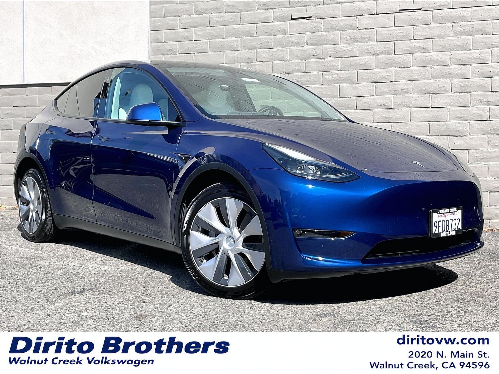Used 2023 Tesla Model Y Long Range with VIN 7SAYGDEE4PF684835 for sale in Walnut Creek, CA