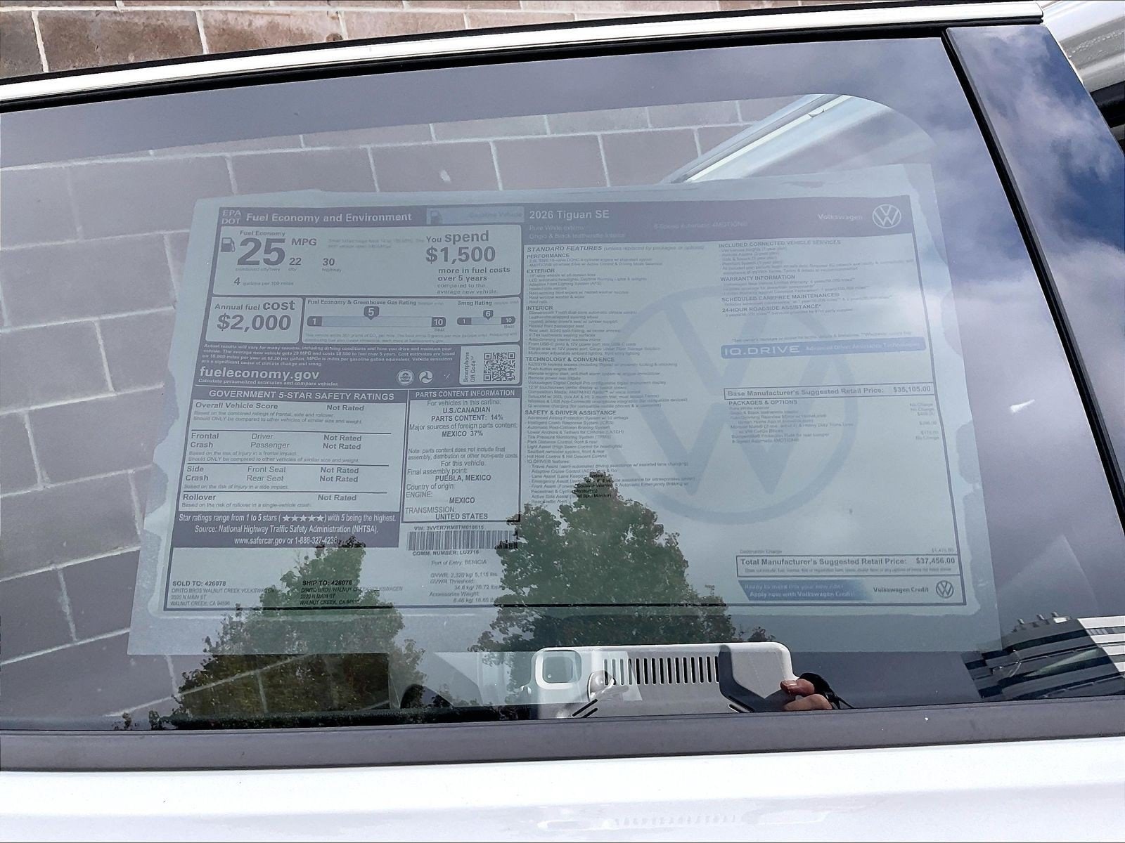 2026 Volkswagen Tiguan SE - Photo 11