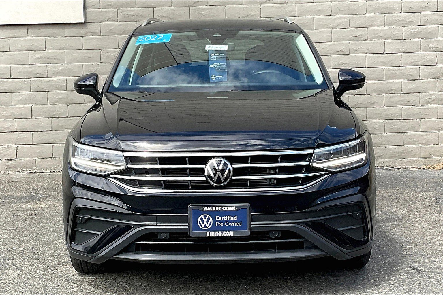 Certified 2022 Volkswagen Tiguan SE with VIN 3VV2B7AX7NM129804 for sale in Walnut Creek, CA