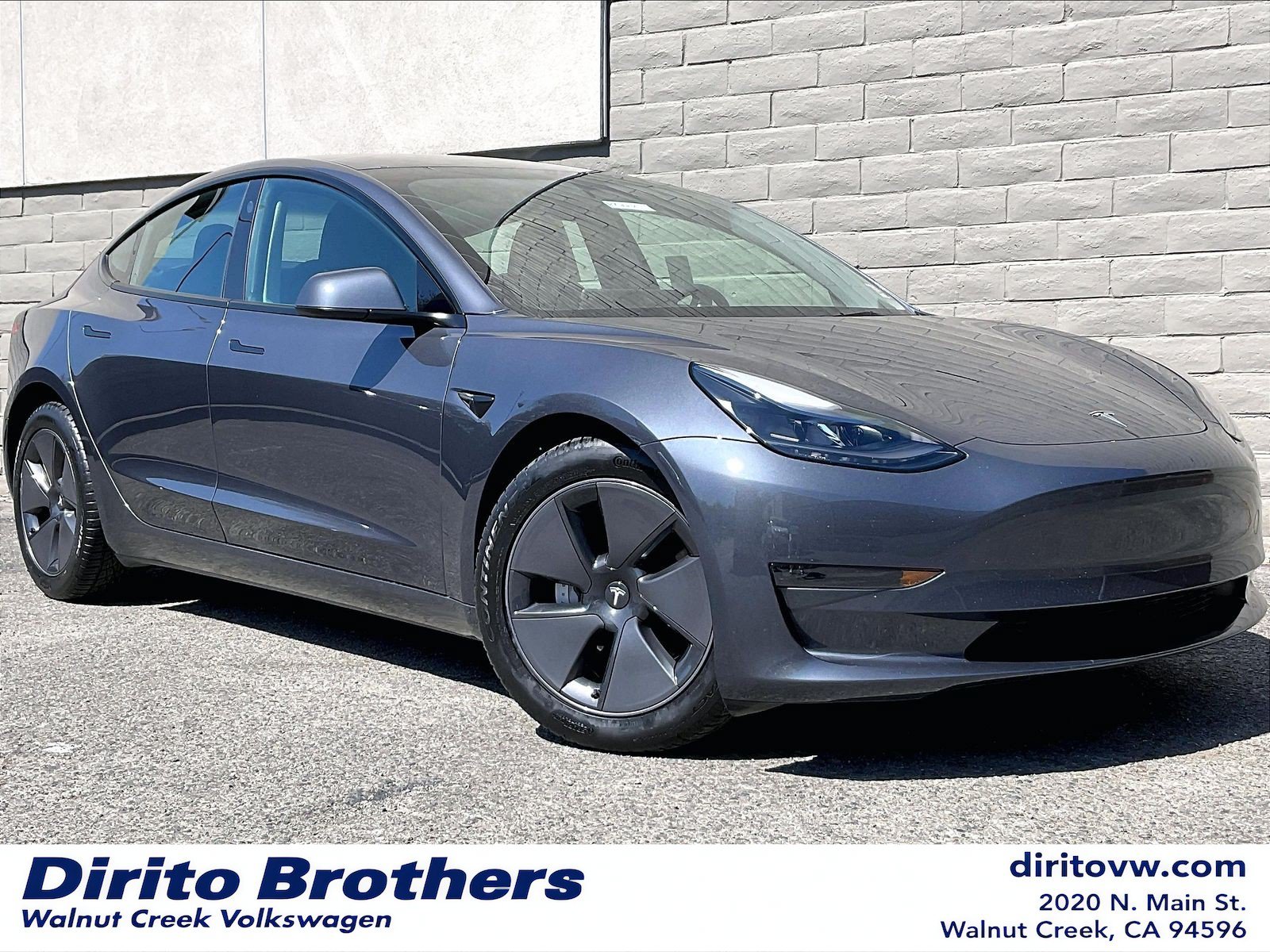Used 2023 Tesla Model 3 Base with VIN 5YJ3E1EAXPF640685 for sale in Walnut Creek, CA