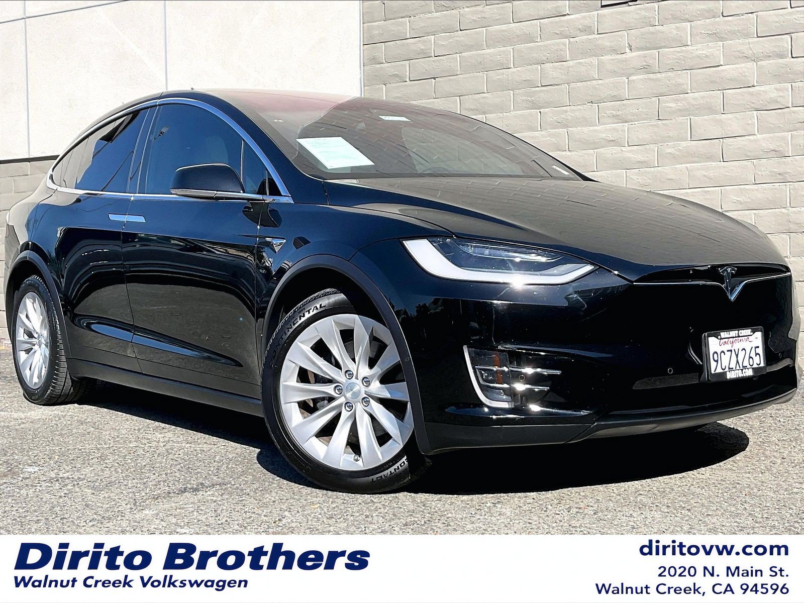 Used 2020 Tesla Model X Long Range with VIN 5YJXCDE29LF239155 for sale in Walnut Creek, CA