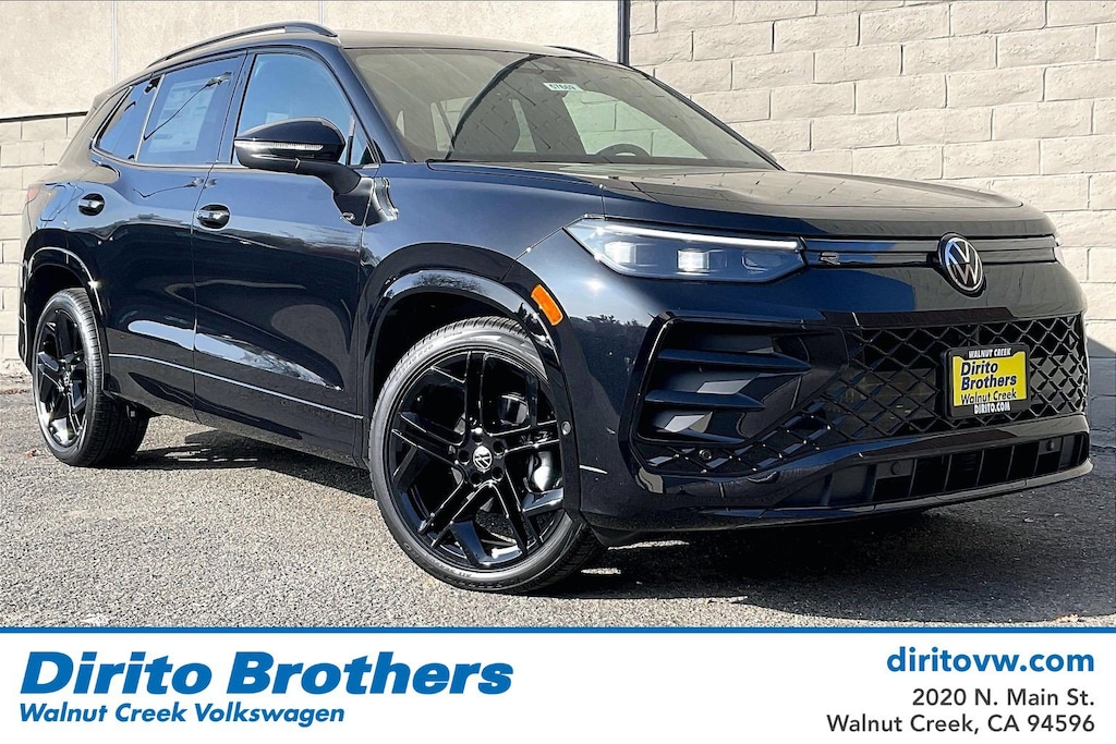 New 2026 Volkswagen Tiguan 2.0T SE R-Line Black SUV