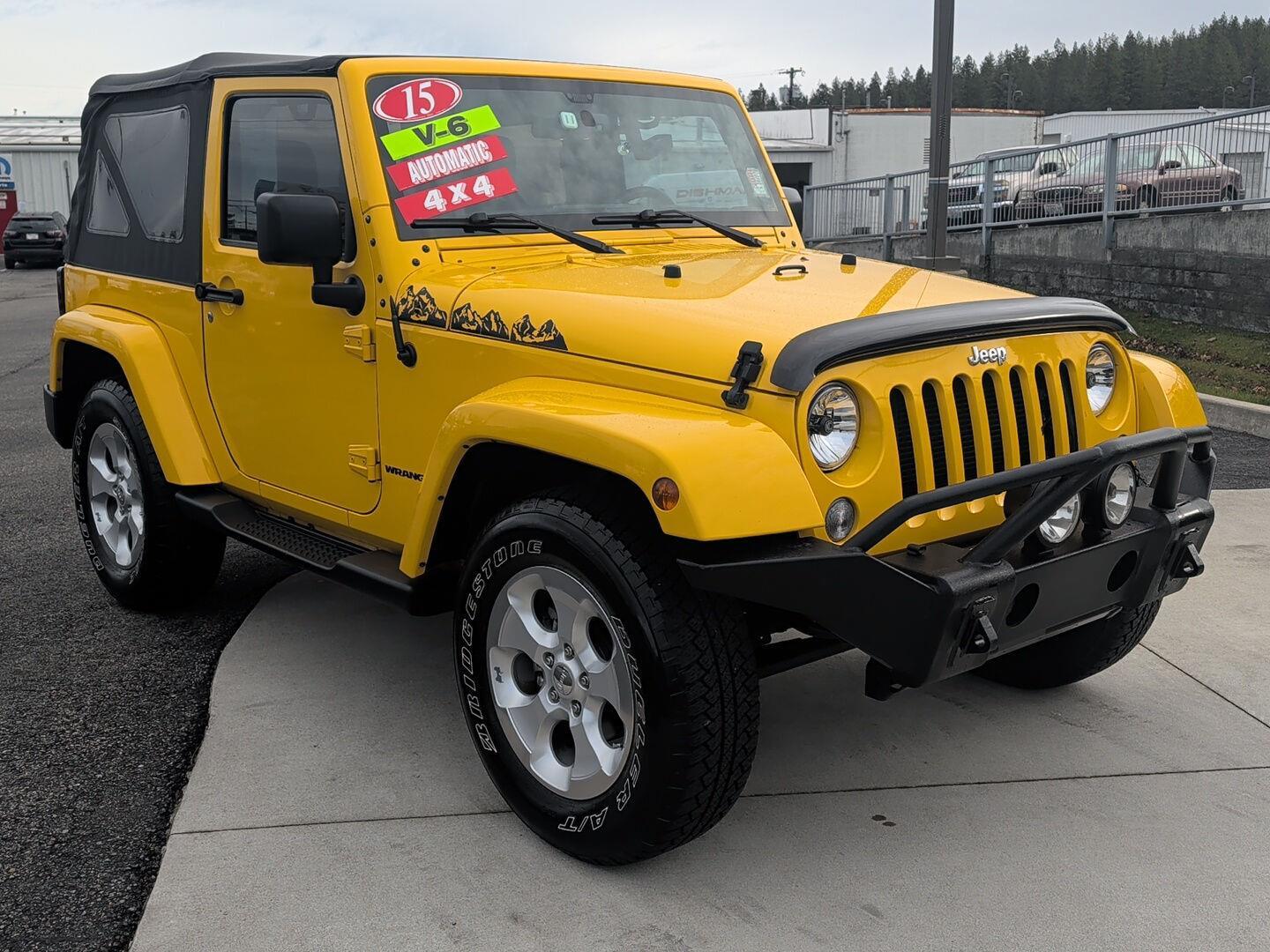 2015 Jeep Wrangler Sahara's photo
