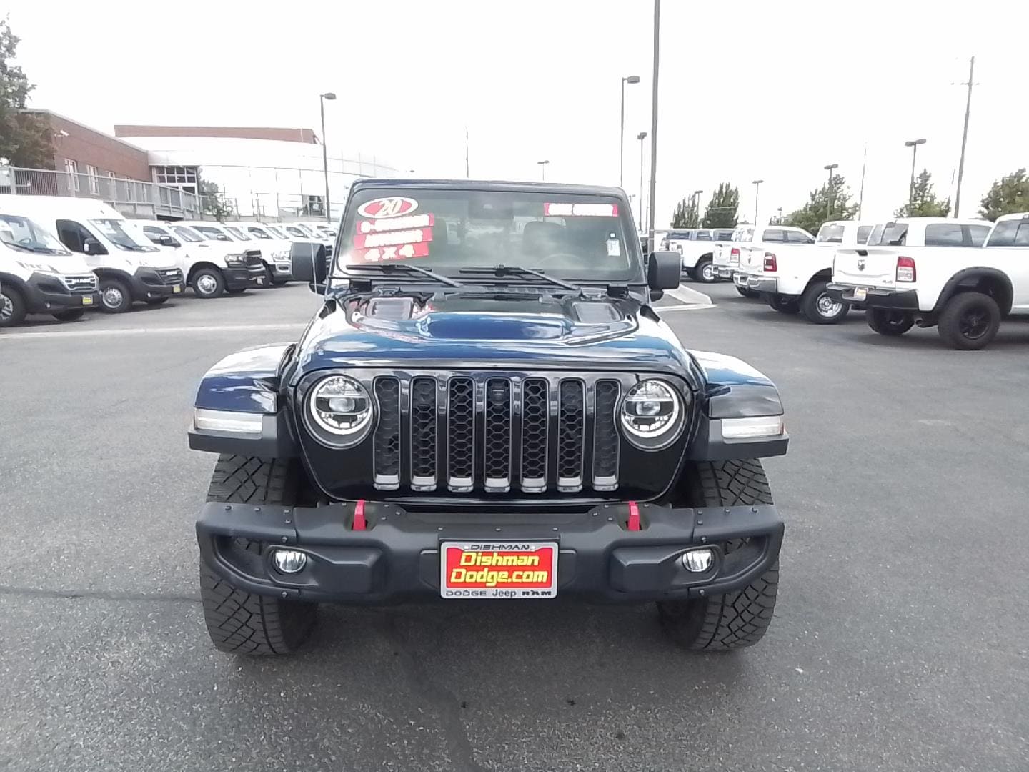 Used 2020 Jeep Gladiator Rubicon with VIN 1C6JJTBGXLL156716 for sale in Spokane, WA